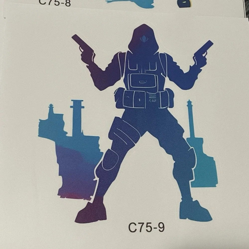 Clear Vinyl Decal 6